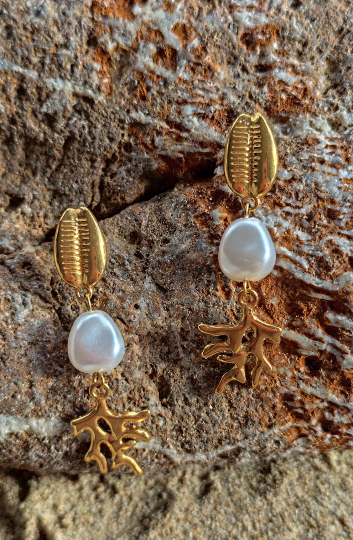 PENDIENTES CORAL