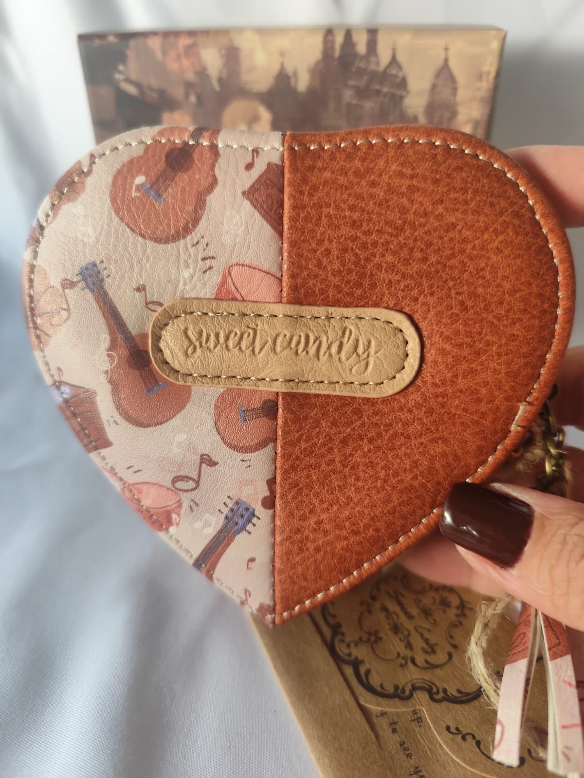 MONEDERO CORAZÓN SWEET CANDY