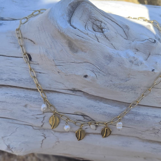 COLLAR HOJAS
