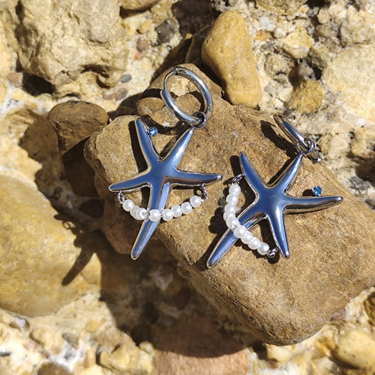 BRINCOS DE ESTRELA DE PRATA