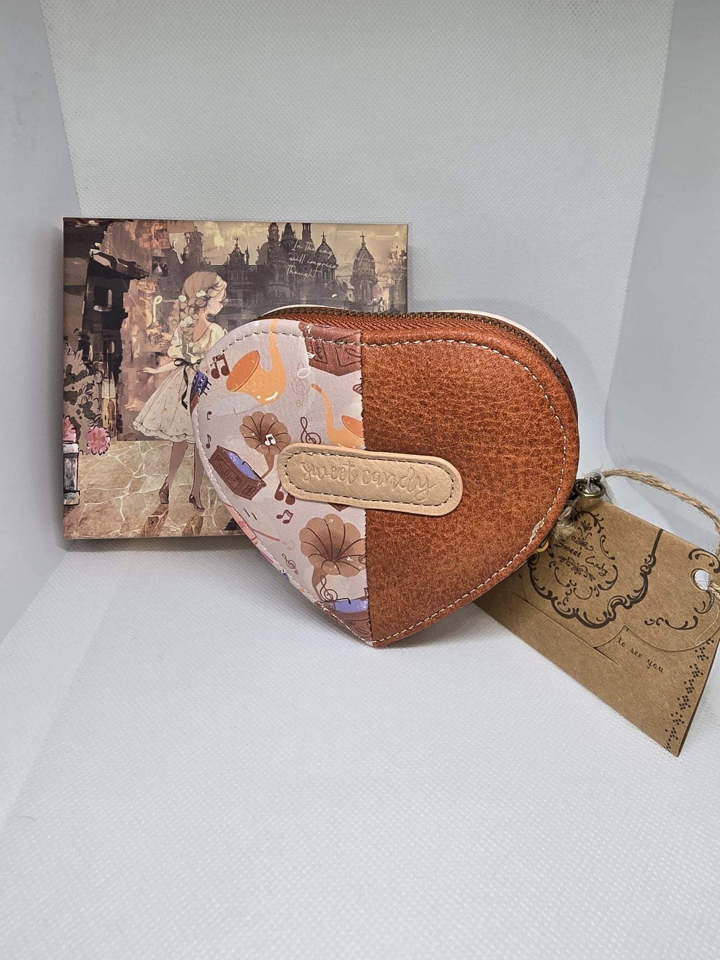 MONEDERO CORAZÓN SWEET CANDY