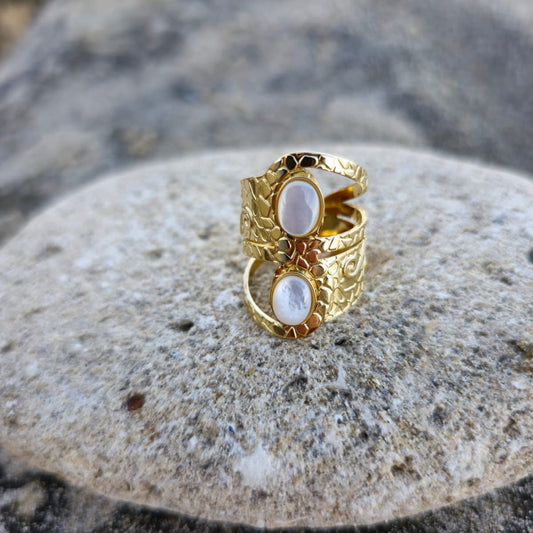 ANILLO DUO NÀCAR