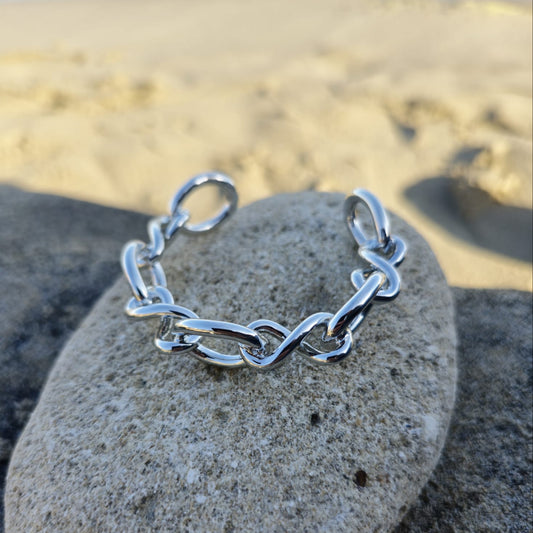PULSEIRA DE LINKS DE PRATA