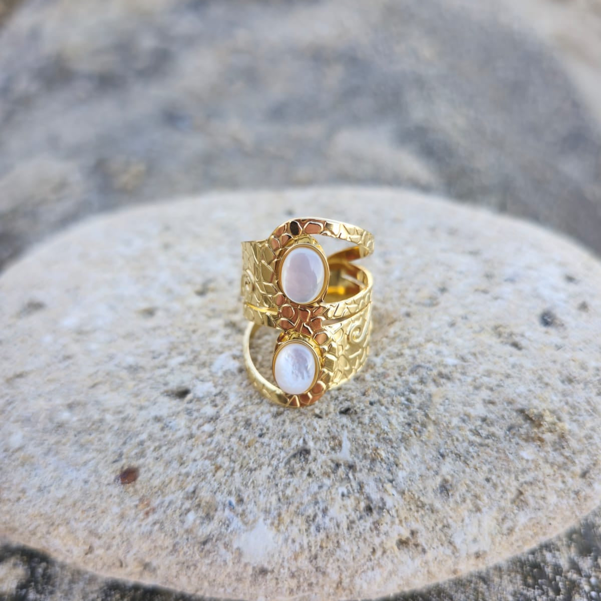 ANILLO DUO NÀCAR