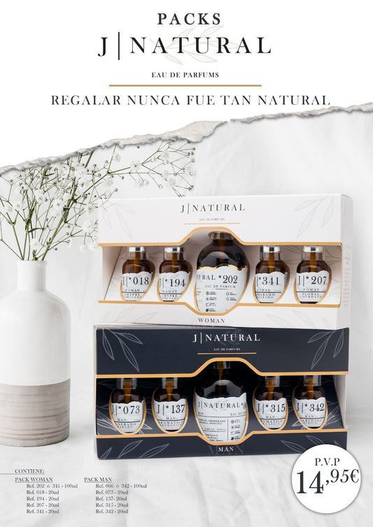 PACK PERFUME HOMBRE Y MUJER